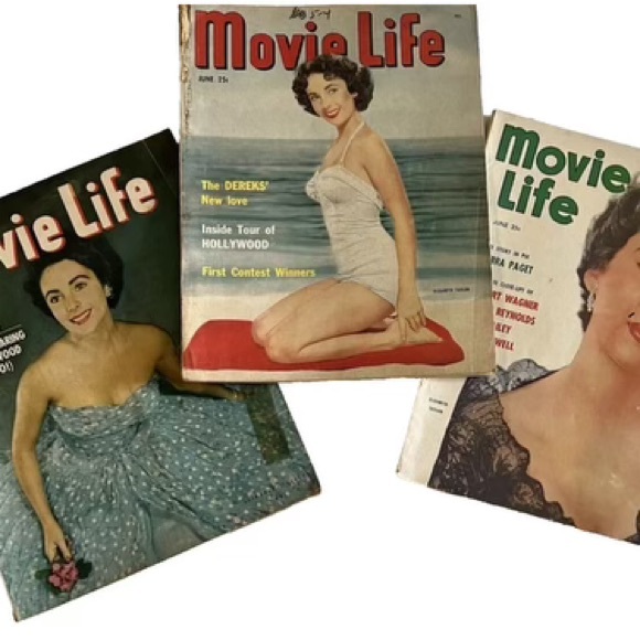 Go back to old Hollywood with these classic vintage magazines from 1940s-1950s. - Picture 2 of 14